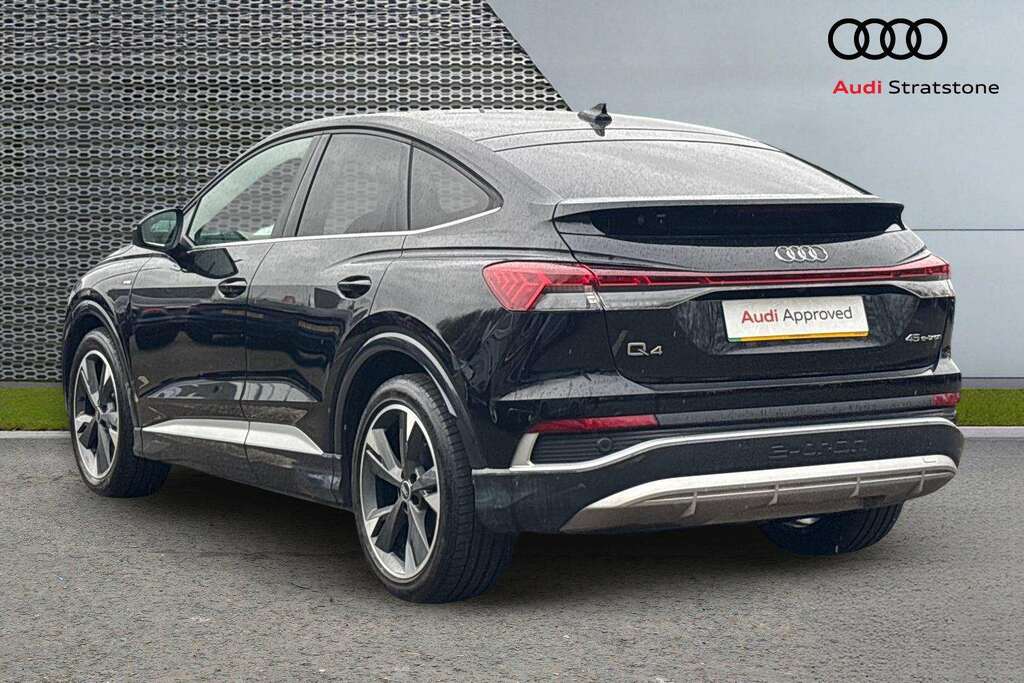 Audi Q4 E Tron 210Kw 45 82Kwh S Line Leather 2025 BP75CXN Black #3