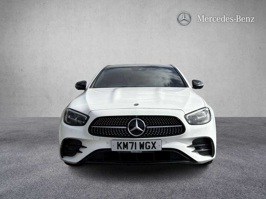 Mercedes-Benz E Class E220d Amg Line Night Edition Prem 9G-tronic 2 KM71WGX White #5