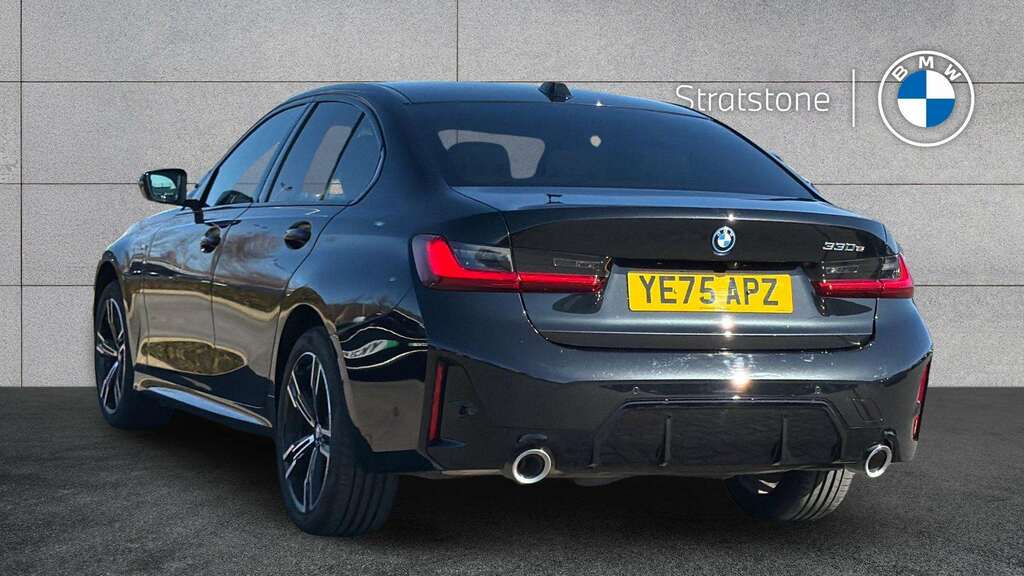 BMW 3 Series 330E 22.3 Kwh M Sport Step 2025 YE75APZ Black #2