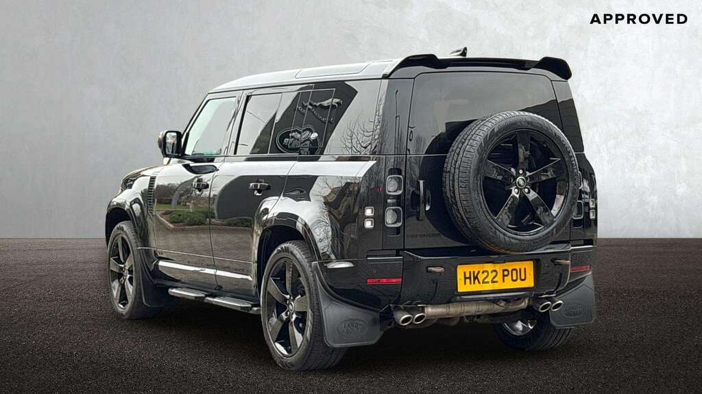 Land Rover Defender 110 5.0 P525 V8 110 2022 HK22POU Black #2