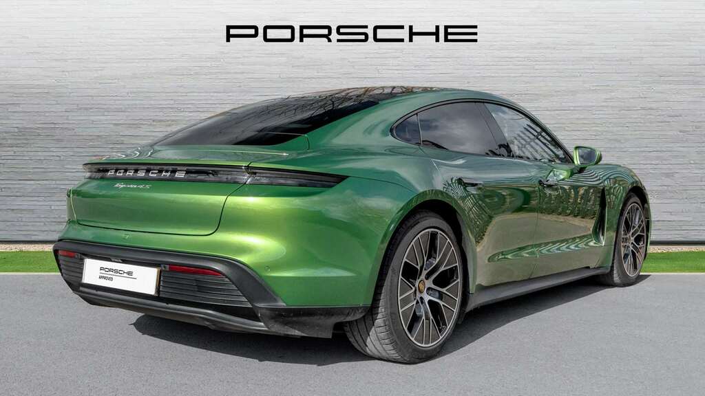 Porsche Taycan 4S 79Kwh 2022 MT72YXK Green #3