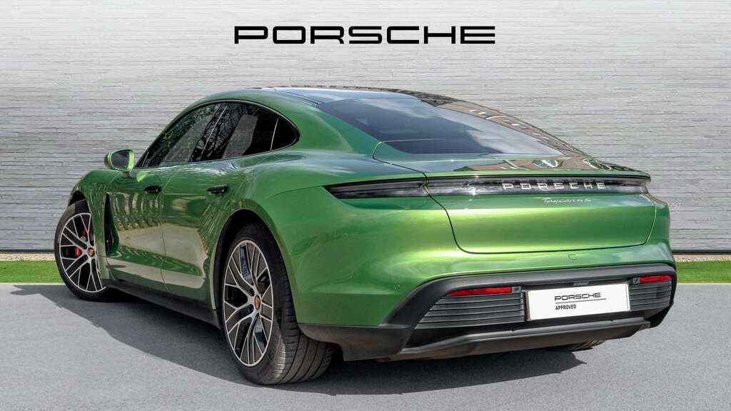 Porsche Taycan 4S 79Kwh 2022 MT72YXK Green #4