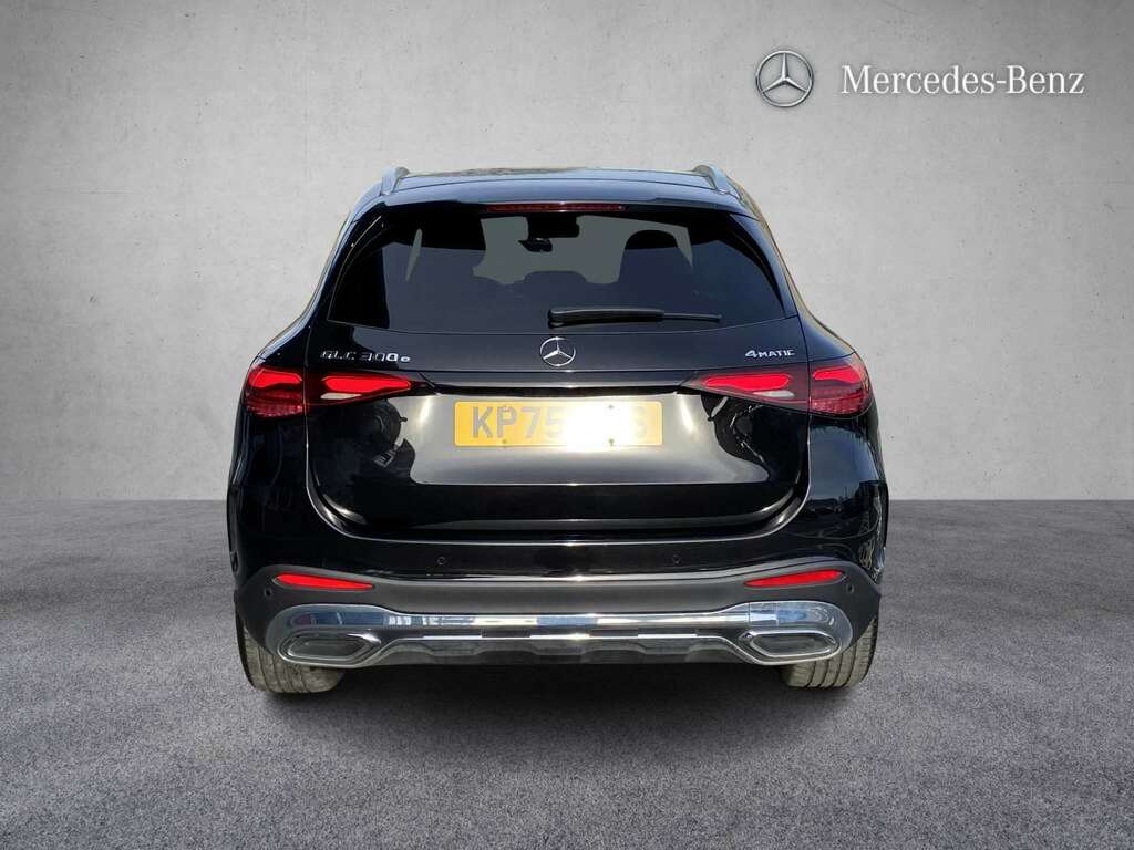 Mercedes-Benz GLC Class 300E 4Matic Amg Line 9G-tronic 2025 KP75OAS Black #6