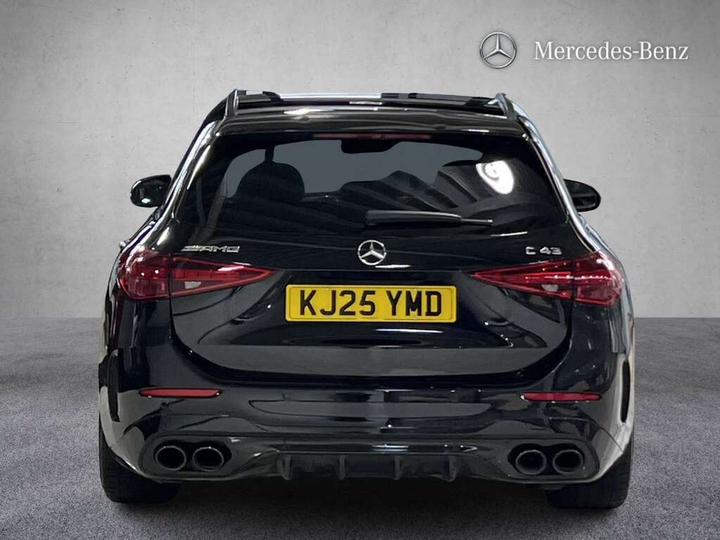 Mercedes-Benz C Class C43 421 4Matic Night Ed Premium 9G-tronic KJ25YMD Black #5