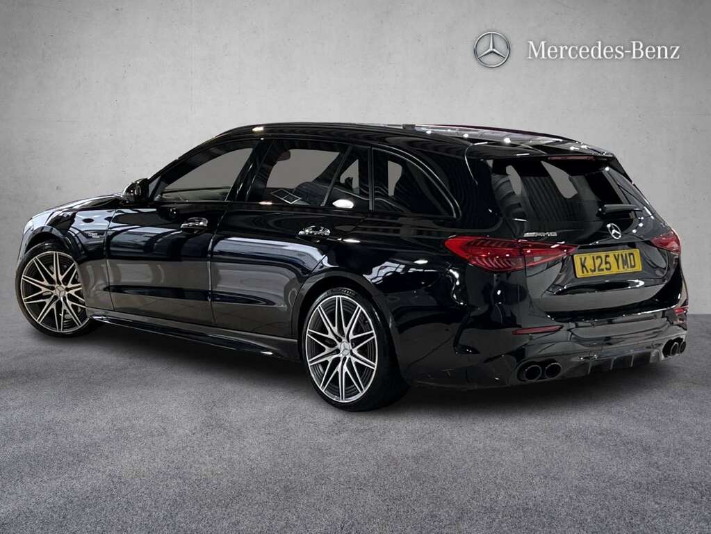 Mercedes-Benz C Class C43 421 4Matic Night Ed Premium 9G-tronic KJ25YMD Black #2