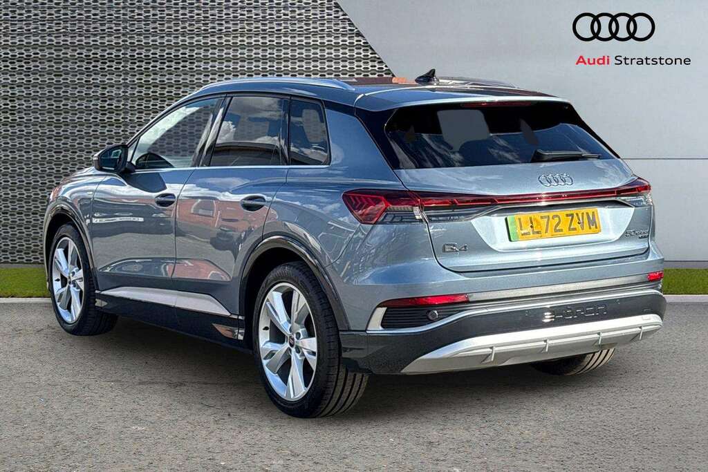 Audi Q4 E Tron 220Kw 50 Quattro 82Kwh S Line Cstech 20 LL72ZVM Blue #3