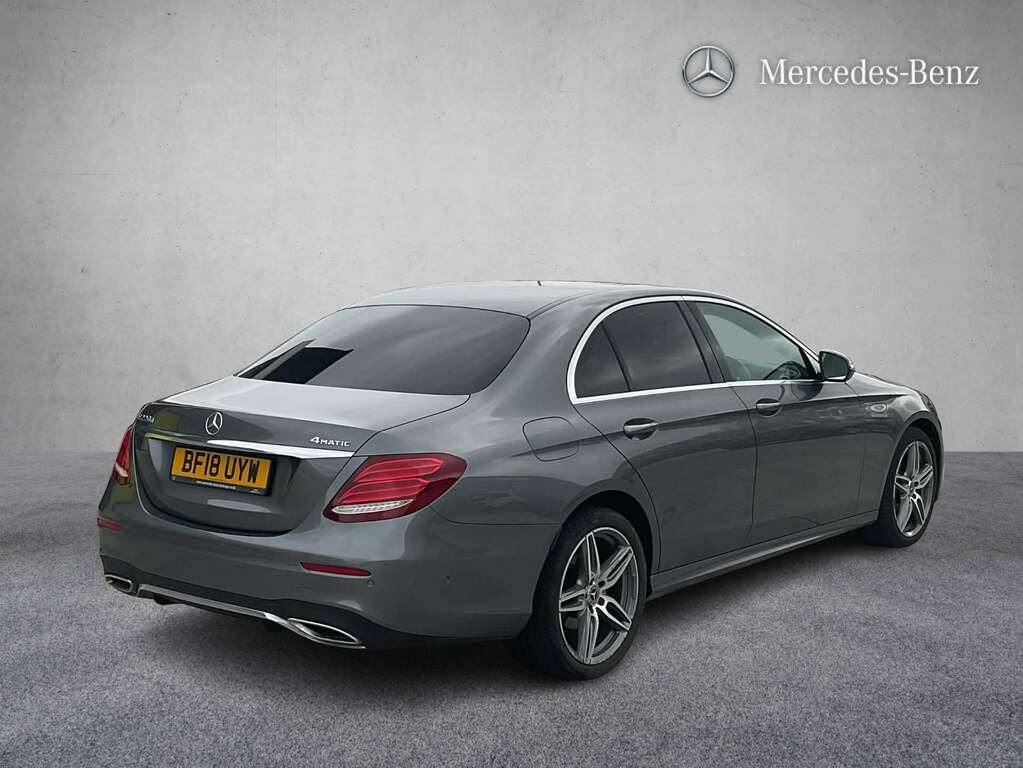 Mercedes-Benz E Class E220d 4Matic Amg Line 9G-tronic 2018 BF18UYW Grey #4