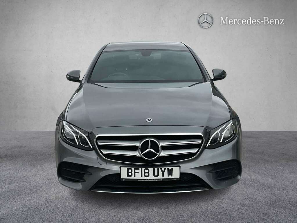 Mercedes-Benz E Class E220d 4Matic Amg Line 9G-tronic 2018 BF18UYW Grey #2
