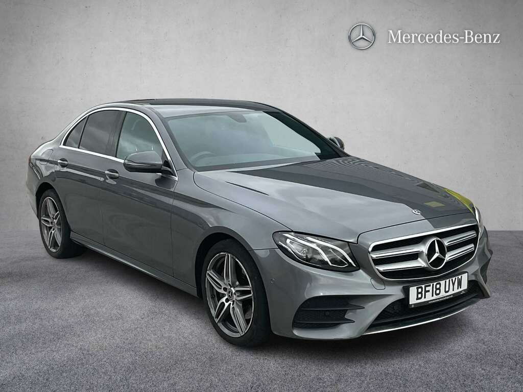 Mercedes-Benz E Class E220d 4Matic Amg Line 9G-tronic 2018 Grey