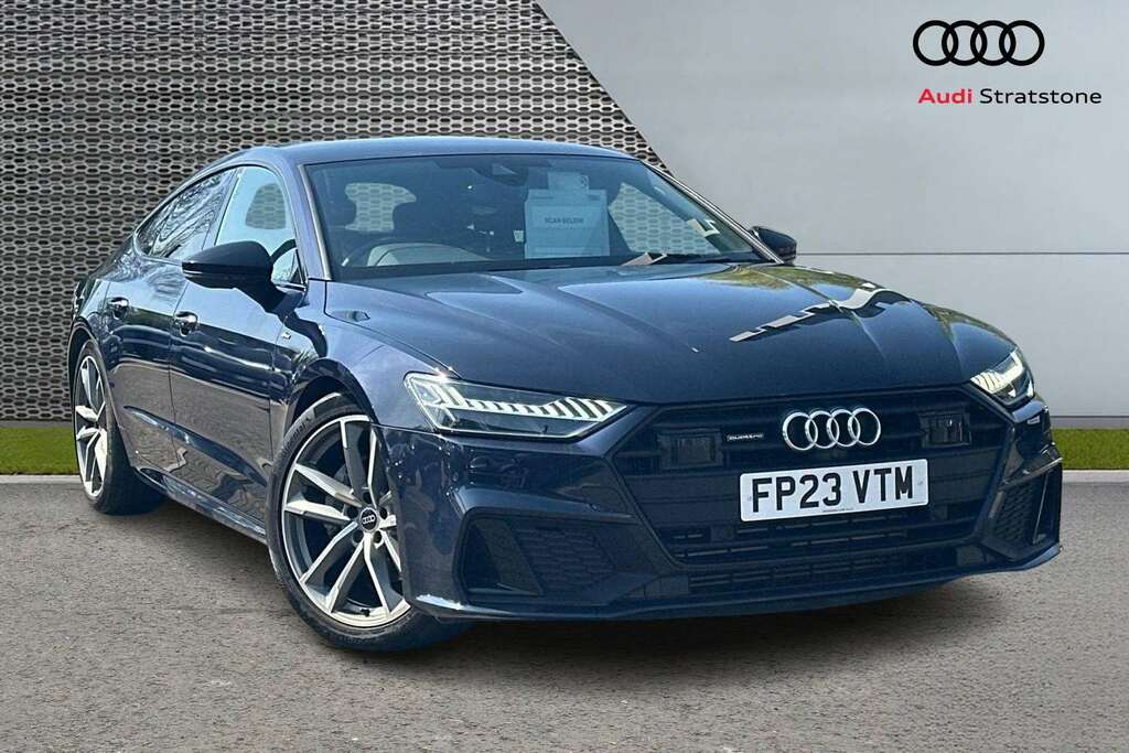 Audi A7 45 Tfsi 265 Quattro Black Edition S Tronic 202 Blue