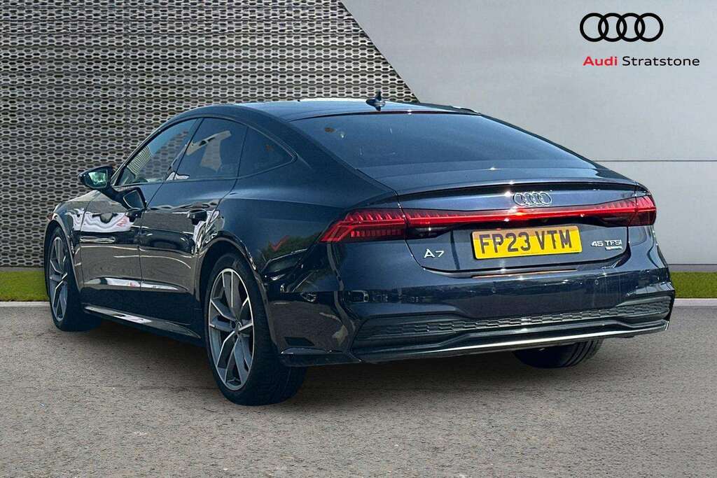 Audi A7 45 Tfsi 265 Quattro Black Edition S Tronic 202 Blue #3