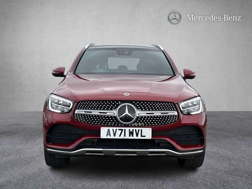 Mercedes-Benz GLC Class 300D 4Matic Amg Line Premium Pls 9G-tronic 202 AV71WVL Red #4
