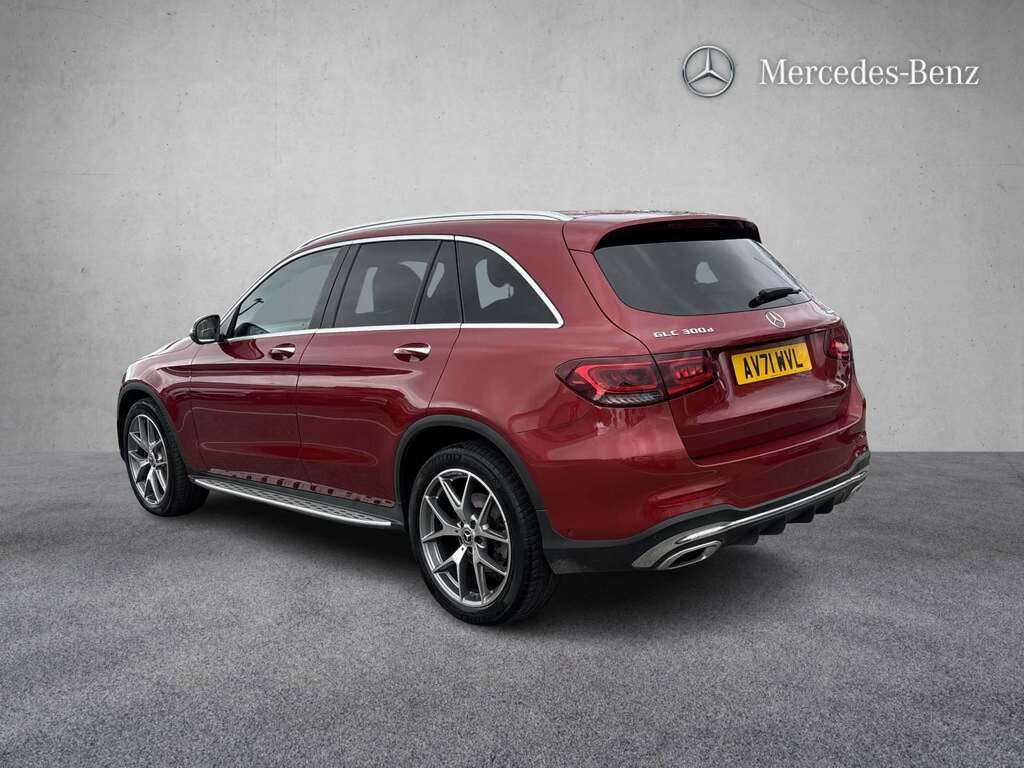 Mercedes-Benz GLC Class 300D 4Matic Amg Line Premium Pls 9G-tronic 202 AV71WVL Red #2