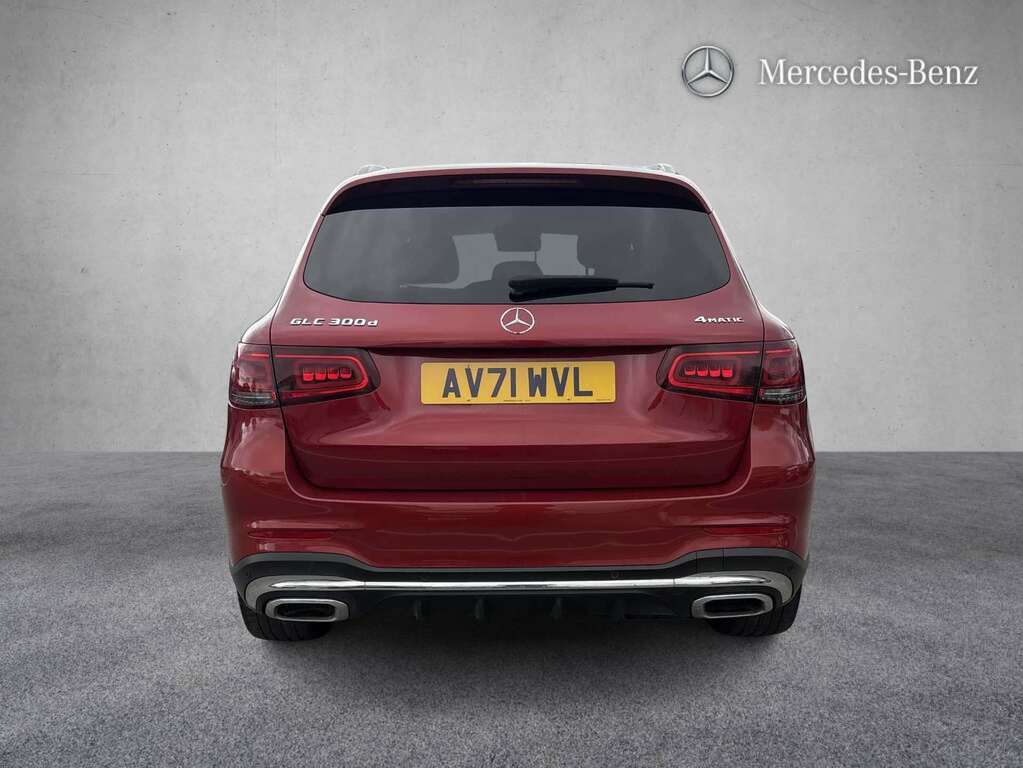Mercedes-Benz GLC Class 300D 4Matic Amg Line Premium Pls 9G-tronic 202 AV71WVL Red #6