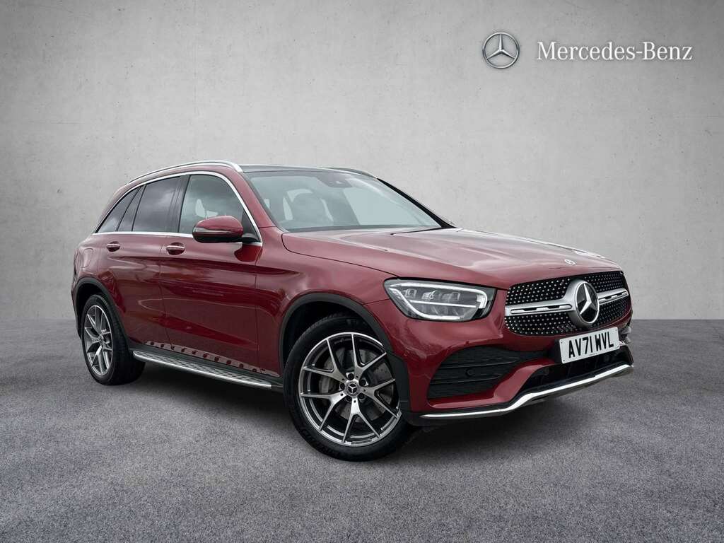 Mercedes-Benz GLC Class 300D 4Matic Amg Line Premium Pls 9G-tronic 202 Red