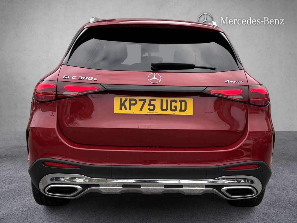 Mercedes-Benz GLC Class 300E 4Matic Amg Line 9G-tronic 2025 KP75UGD Red #5