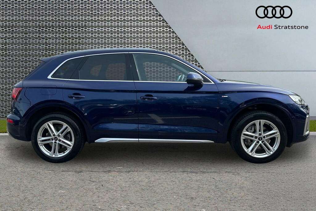 Audi Q5 45 Tfsi Quattro S Line S Tronic 2022 BT72LKA Blue #4