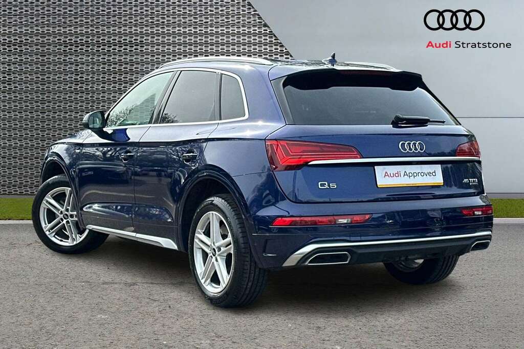 Audi Q5 45 Tfsi Quattro S Line S Tronic 2022 BT72LKA Blue #3