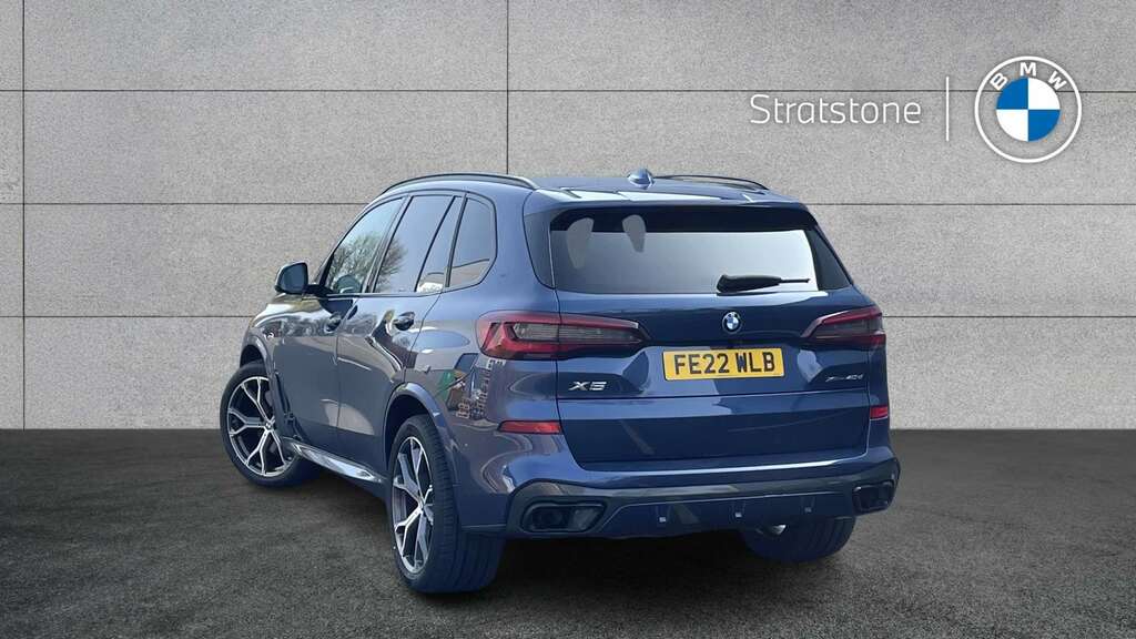 BMW X5 Xdrive40d Mht M Sport 2022 FE22WLB Blue #2