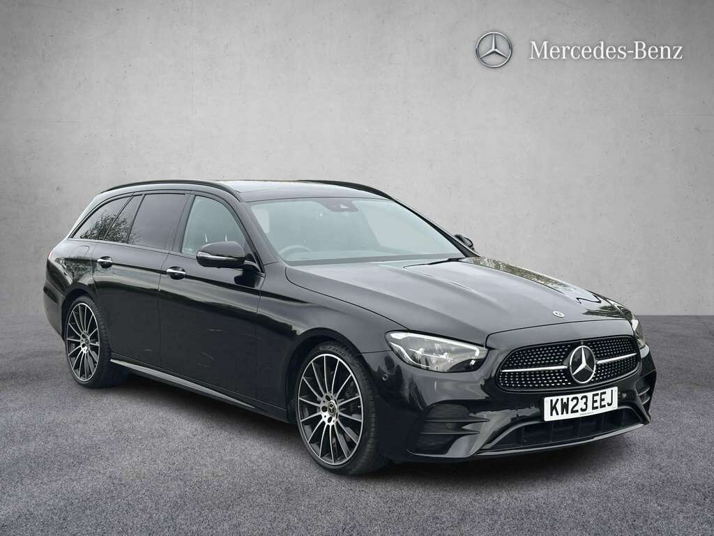 Mercedes-Benz E Class E220d 200 Amg Line Night Ed Prem 9G-tronic 20 Black