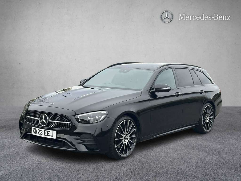 Mercedes-Benz E Class E220d 200 Amg Line Night Ed Prem 9G-tronic 20 Black #6