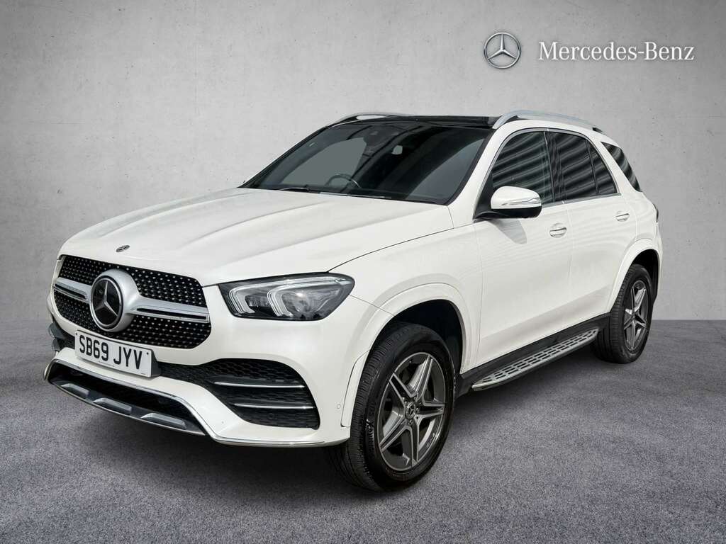 Mercedes-Benz GLE Class 350D 4Matic Amg Line Prem 9G-tron 7 St 201 SB69JYV White #3