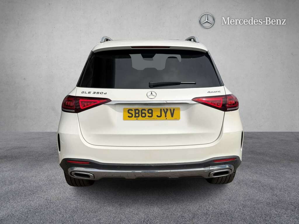 Mercedes-Benz GLE Class 350D 4Matic Amg Line Prem 9G-tron 7 St 201 SB69JYV White #6