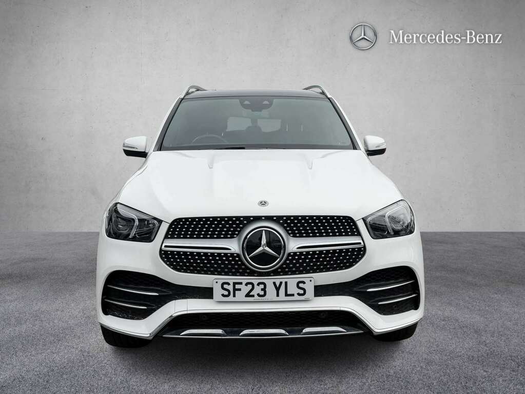 Mercedes-Benz GLE Class 400D 4Matic Amg Line Prem 9G-tron 7 St 202 SF23YLS White #2