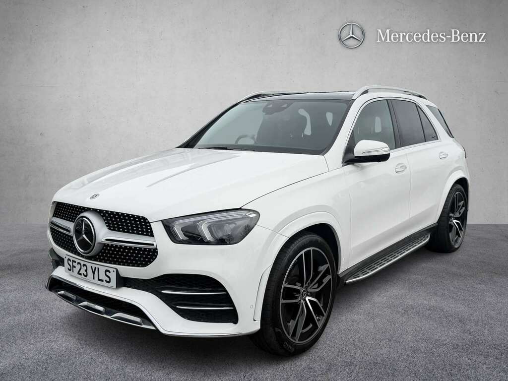Mercedes-Benz GLE Class 400D 4Matic Amg Line Prem 9G-tron 7 St 202 SF23YLS White #3