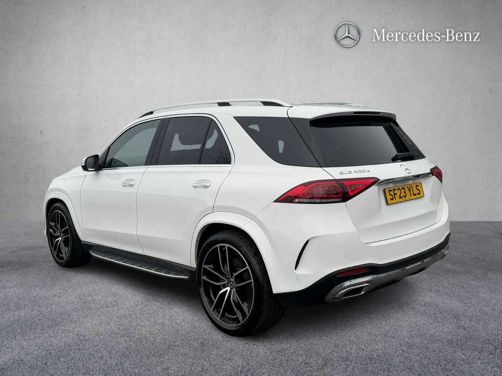 Mercedes-Benz GLE Class 400D 4Matic Amg Line Prem 9G-tron 7 St 202 SF23YLS White #5