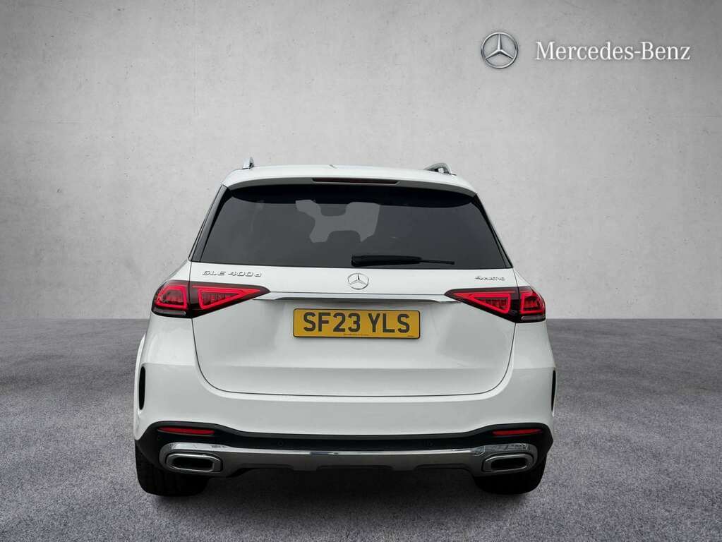 Mercedes-Benz GLE Class 400D 4Matic Amg Line Prem 9G-tron 7 St 202 SF23YLS White #6