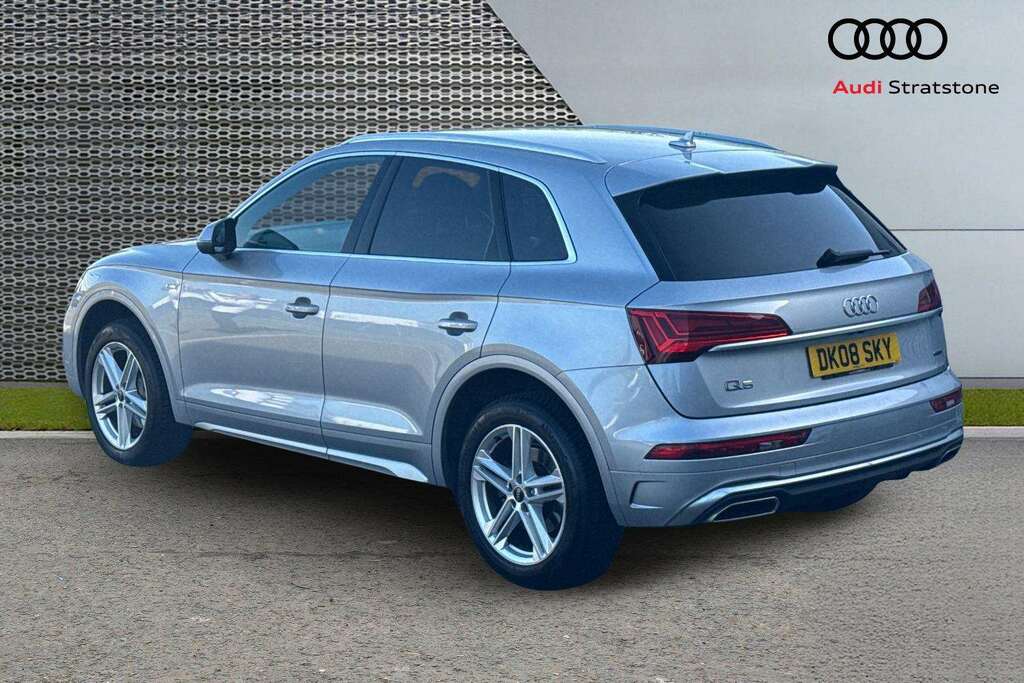 Audi Q5 45 Tfsi Quattro S Line S Tronic 2021 DK08SKY Silver #3