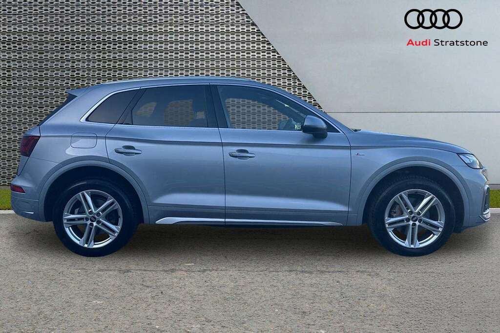 Audi Q5 45 Tfsi Quattro S Line S Tronic 2021 DK08SKY Silver #4