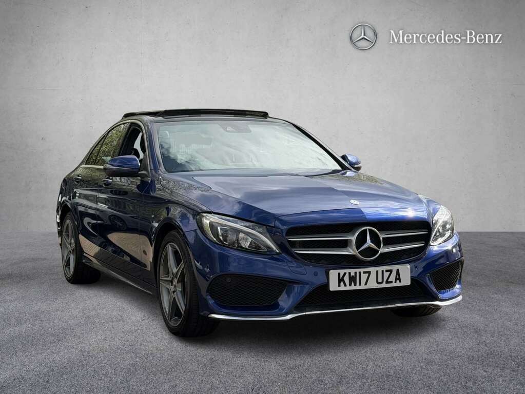 Mercedes-Benz C Class C250d Amg Line Premium Plus 9G-tronic 2017 KW17UZA Blue #5