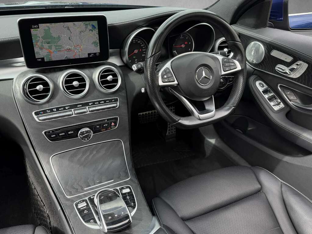 Mercedes-Benz C Class C250d Amg Line Premium Plus 9G-tronic 2017 KW17UZA Blue #4