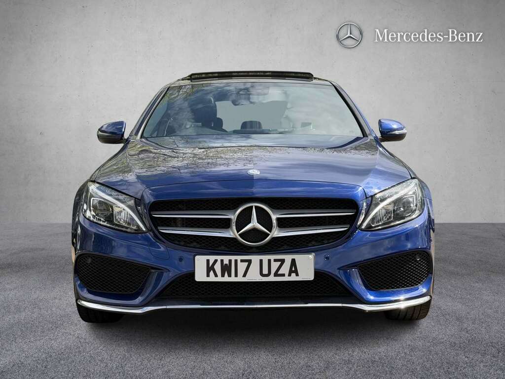 Mercedes-Benz C Class C250d Amg Line Premium Plus 9G-tronic 2017 KW17UZA Blue #6