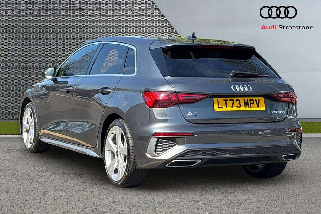 Audi A3 35 Tfsi S Line 2023 LT73MPV Grey #3