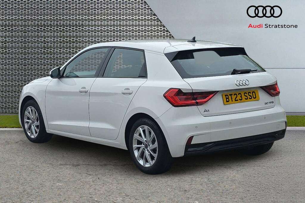 Audi A1 30 Tfsi 110 Sport 2023 BT23SSO White #3