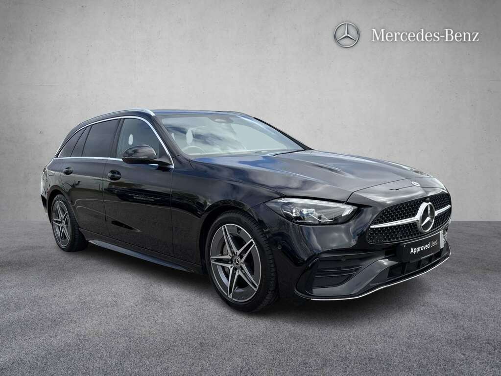 Mercedes-Benz C Class C300d Amg Line 9G-tronic 2023 Black