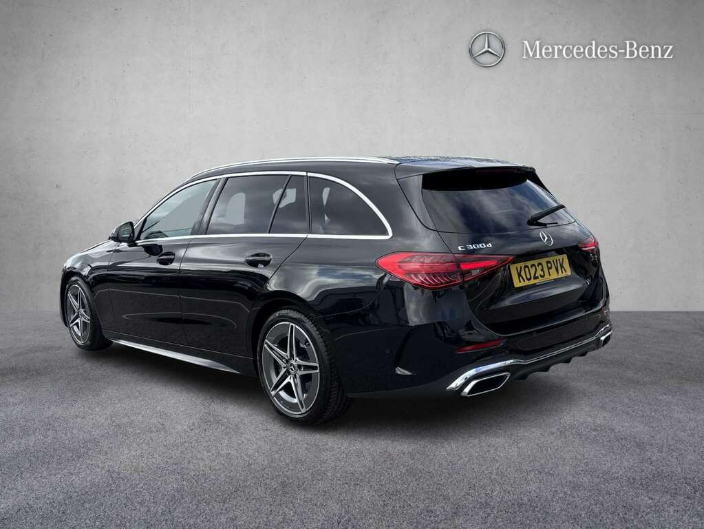Mercedes-Benz C Class C300d Amg Line 9G-tronic 2023 KO23PVK Black #2