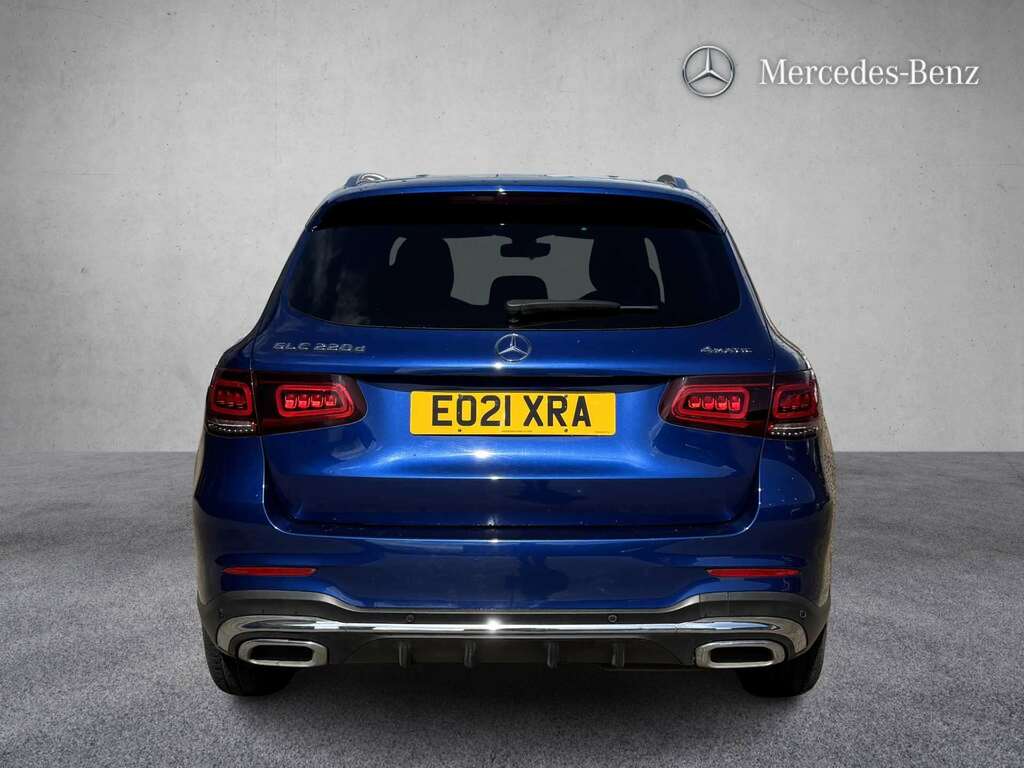 Mercedes-Benz GLC Class 220D 4Matic Amg Line 9G-tronic 2021 EO21XRA Blue #6
