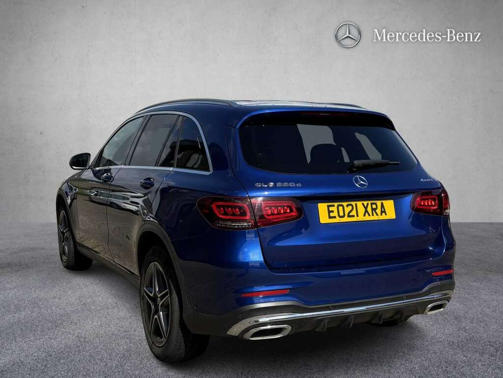 Mercedes-Benz GLC Class 220D 4Matic Amg Line 9G-tronic 2021 EO21XRA Blue #2