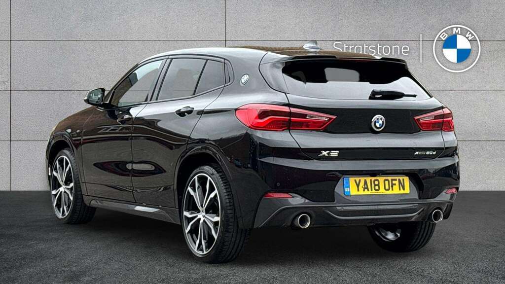 BMW X2 Xdrive 20D M Sport Step 2018 YA18OFN Black #2