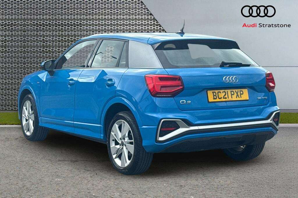 Audi Q2 35 Tfsi S Line S Tronic 2021 BC21PXP Blue #3