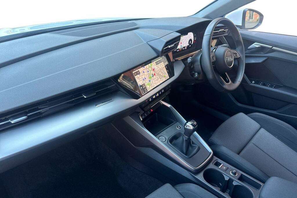 Audi A3 35 Tfsi Sport 2024 BA24YDH White #2