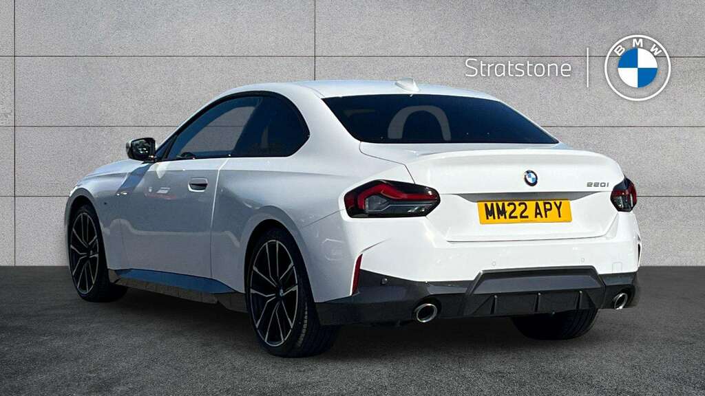 BMW 2 Series 220I M Sport Step 2022 MM22APY White #2