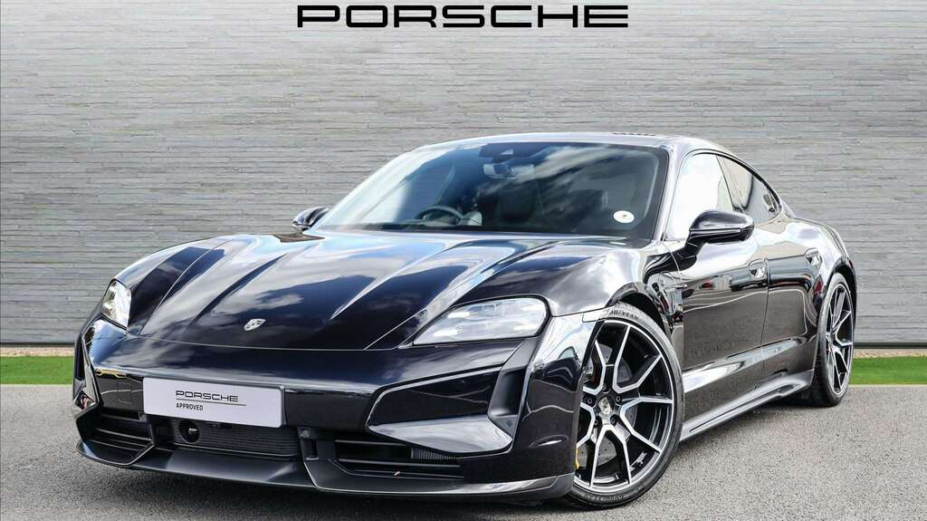 Porsche Taycan Turbo S 2025 Black #2