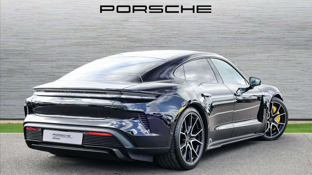Porsche Taycan Turbo S 2025 Black #3