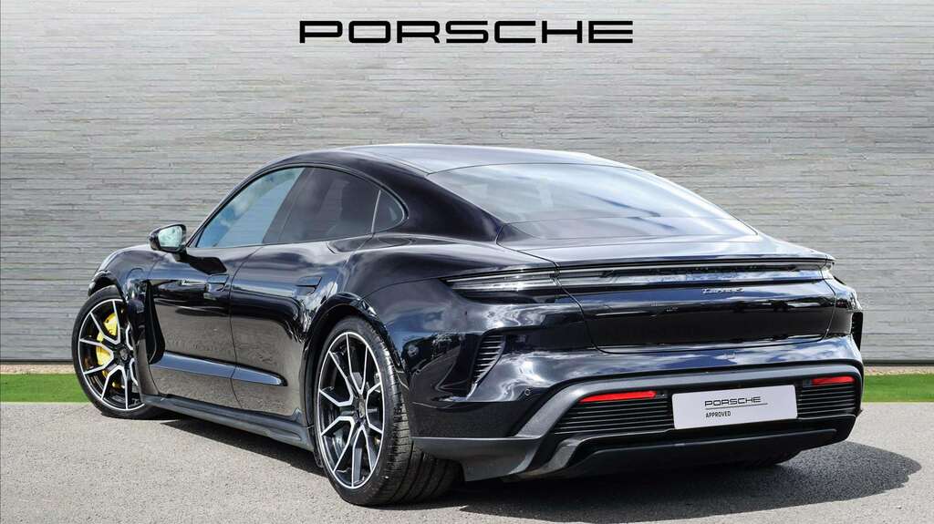 Porsche Taycan Turbo S 2025 Black #4