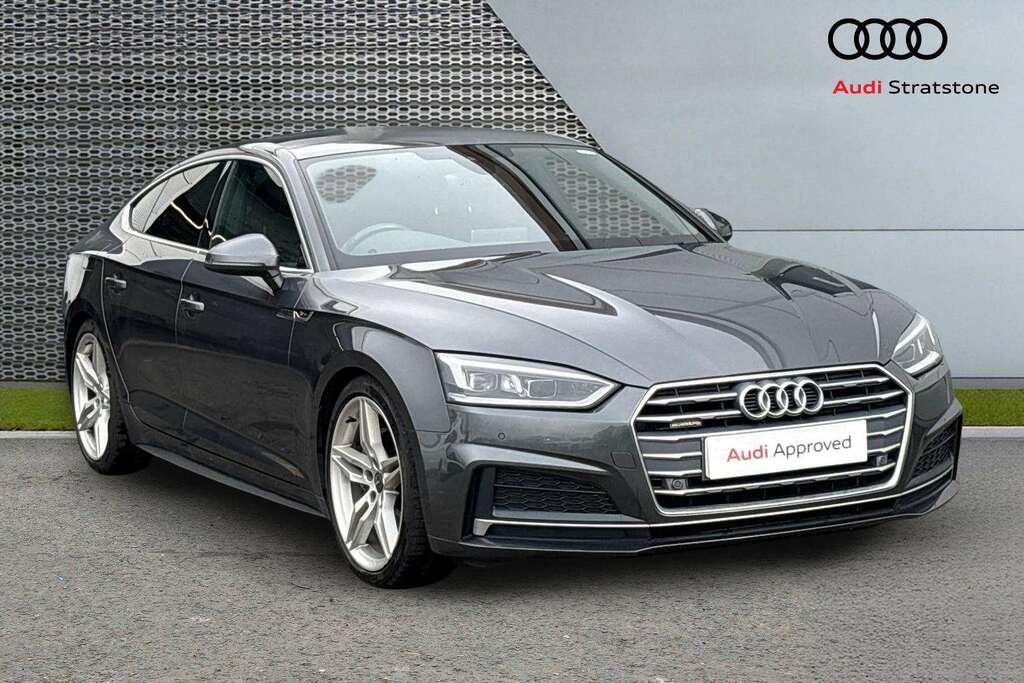 Audi A5 40 Tdi Quattro S Line S Tronic Tech Pack 201 Grey